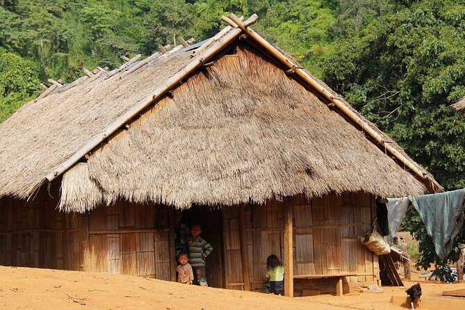A Relaxing Day at the Kuang Si Falls - Hill-Tribe Village Visits: More Than a Photo Stop