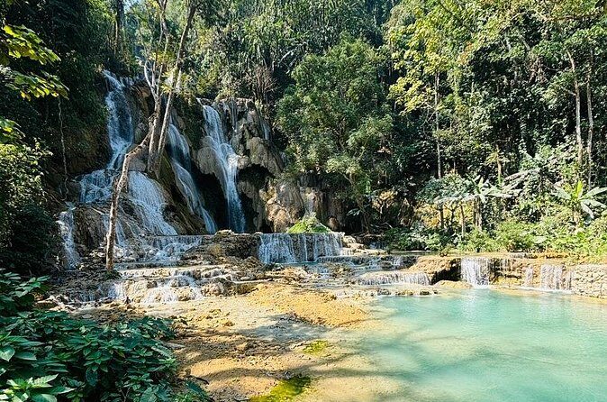 Day Trek to Kuangsi Waterfall and Bear Sanctuary - Luang Prabang full day tour - Lunch, Water, and the Vegetarian Option That Makes the Day Easier