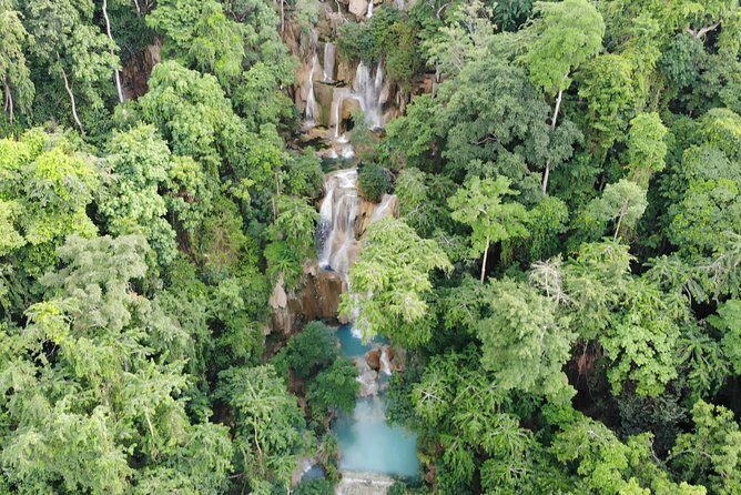 Day Trip to Kuang Si Waterfalls - The Forest Trail and the Spring Restaurant Stop