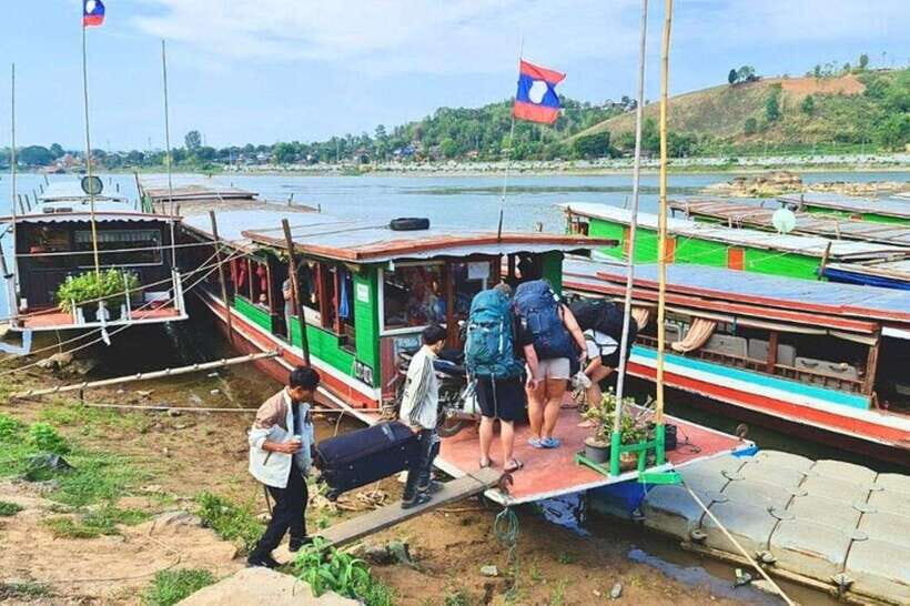 From Chiang Rai: 2-Day Slow Boat Ride to Luang Prabang - Boarding the Slow Boat: Settling In for the Mekong Day