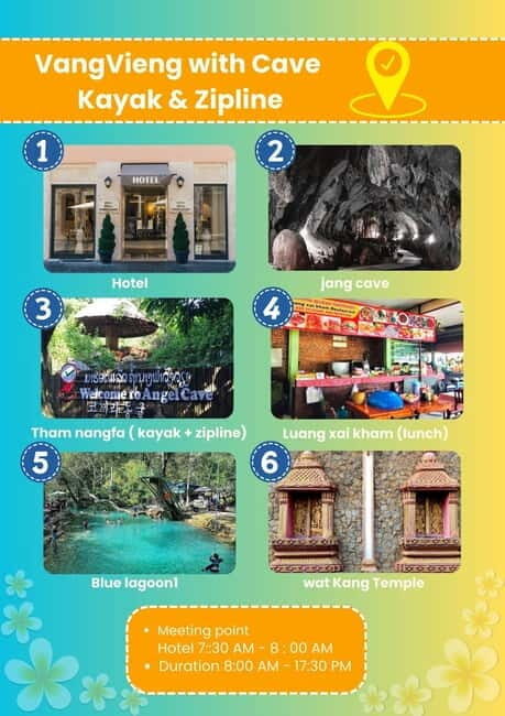 From Vientiane: Vang Vieng Tour with Cave Kayak & Zipline - What to bring: the small list that prevents big problems