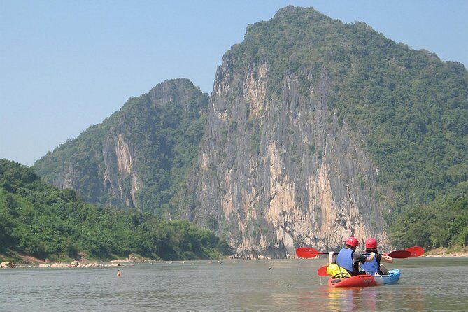 FULL DAY – Kuang Si Waterfall, Kayak on the Nam Ou / Mekong River, Pak Ou Caves - A Full-Day Circuit Around Luang Prabang’s Rivers and Temples