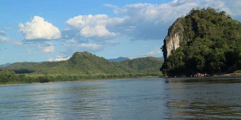 Half Day Mekong Cruise to Pak Ou Caves (Morning / Afternoon) - Lunch by the Mekong: buffet food with a view