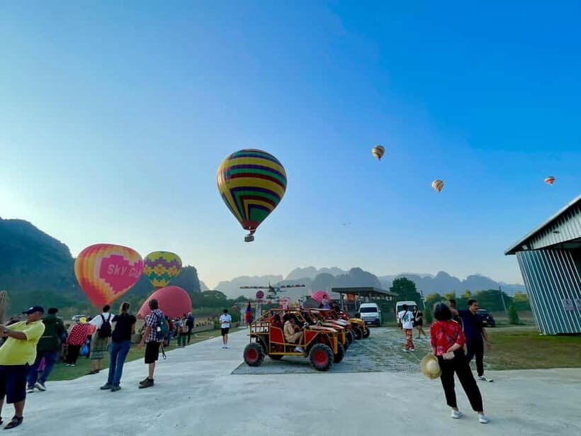 Hot Air Balloon in VangVieng pick up-drop off - Optional Paramotor or Fly Car Add-On: How to Choose the Best Package