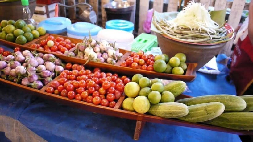 Luang Prabang: Foodie Walking Tour & Monk Blessing - Walking the Main Street Food Stores: Smell First, Taste Second