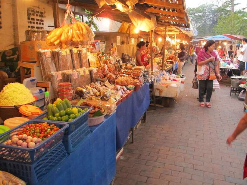 Luang Prabang: Local Village & Kuang Si Falls Private Tour - Phosi Market: Produce, Snacks, and Real Bargaining Practice