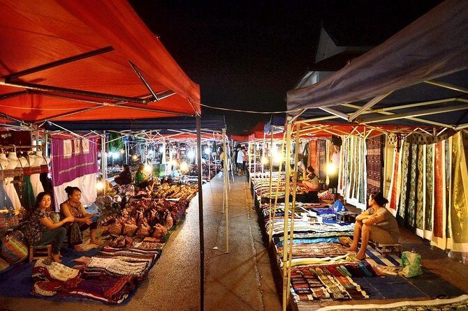 Luang Prabang Night-time Explorer - Wat Prabat Tai at dusk and the petanque moment