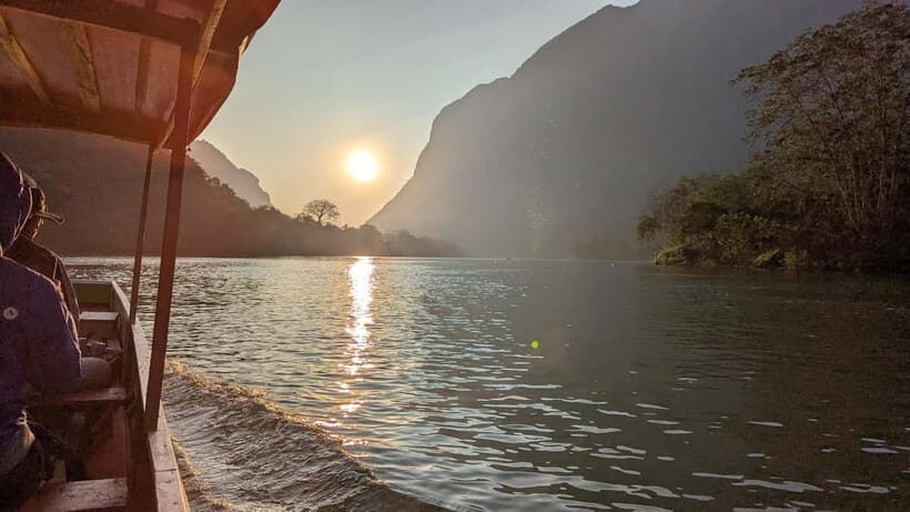 Luang Prabang to Nong Khiaw: River Cruise, Hike & Waterfall - Getting from Luang Prabang to the Second Dam and Onboard