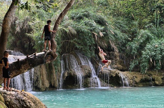 Pak Ou Caves and Kuang Si Fall Day Tour - Ban Pak Ou Village Stop: Rice Wine, Daily Life, and Real Local Rhythm