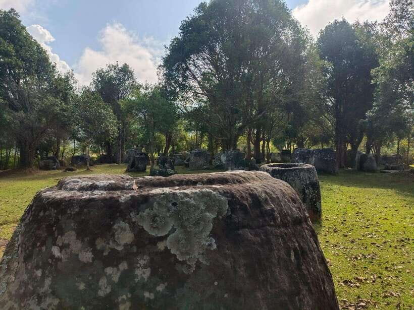 Plain of jars share group tour - Site 1 (334 Jars): The Largest Stop Makes It Click
