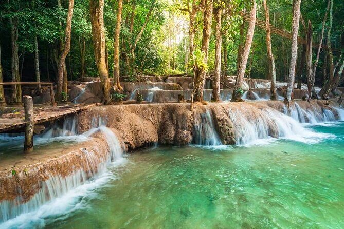 Private Tour: Pak Ou Cave and Kuang Si Waterfall Tour from Luang Prabang - Starting with 9am hotel pickup and a private Mekong boat