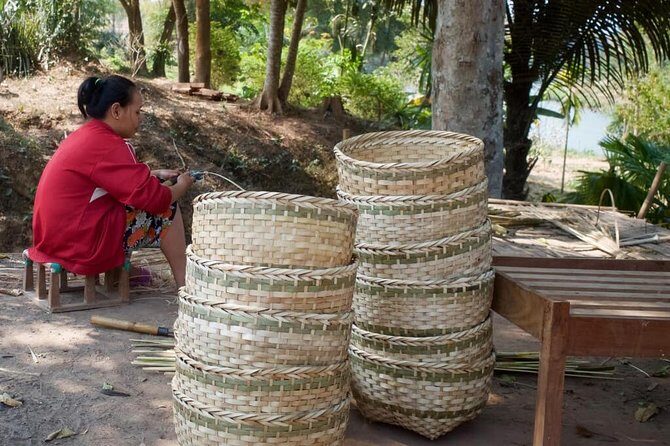 The Namkhan - Traditional Lao Bamboo Weaving - Best for craft lovers, tea drinkers, and anyone who likes practical culture