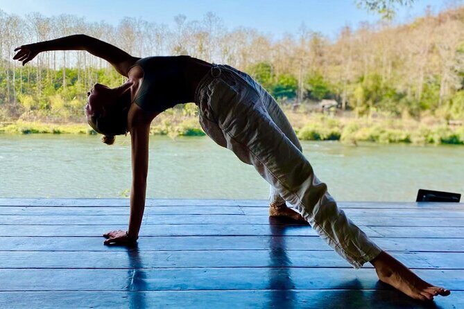 The Namkhan - Yoga Class (8 am or 4 pm) - Yoga by the Nam Khan River: the real reason this class works