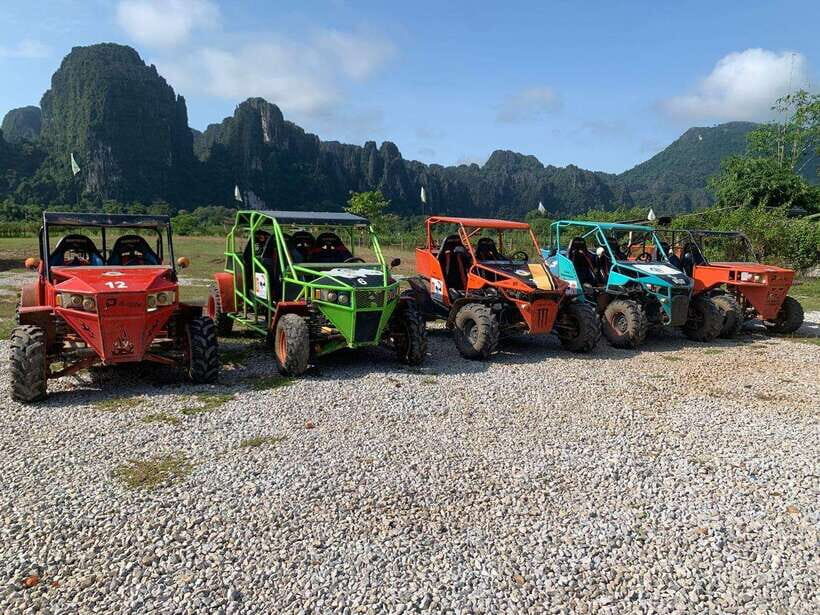 Vang Vieng: Hot Air Balloon and Go Kart Ride - After Landing: Certificate, Snacks, Coffee or Champagne