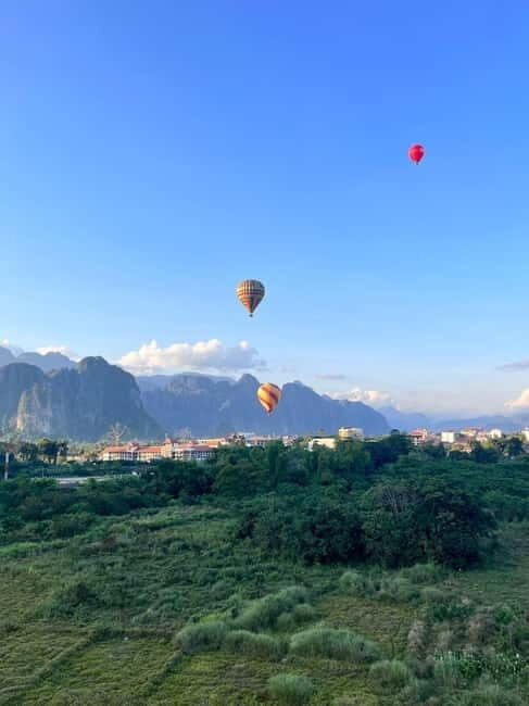 Vang Vieng: Hot Air Balloon Ride with City Hotel Pickup - Hot Air Ballooning Over Vang Vieng: Why This 2.5-Hour Experience Works