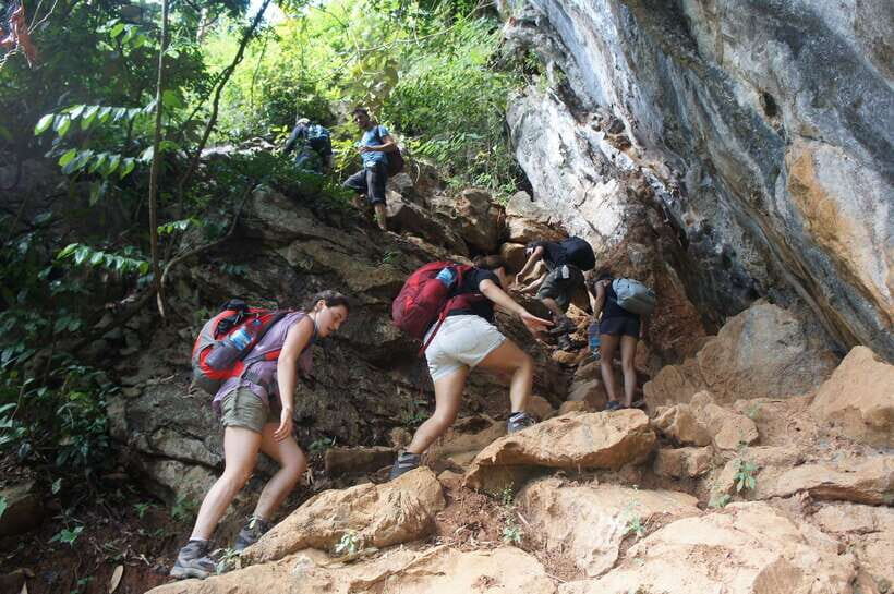 Vang Vieng: Jungle & Caves Full-Day Private Trekking Tour - Guide Style Can Change Your Day (Mic, Nin, and Xai as Examples)