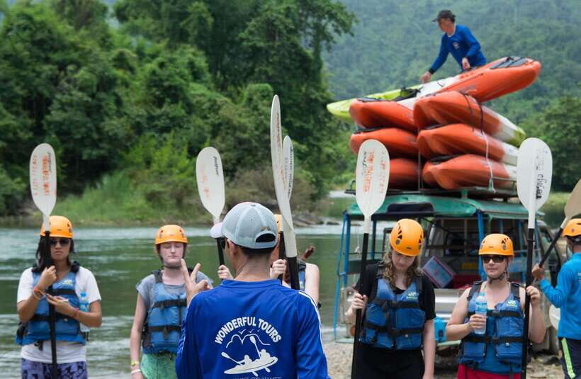 Vang Vieng: Tham Nangfar and Tham Nam Day Tour with Kayaking - FAQ